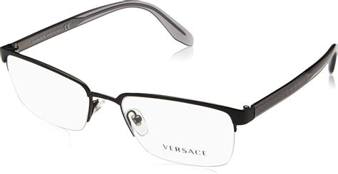 Versace™ VE1241 1261 54 Matte Black Eyeglasses .